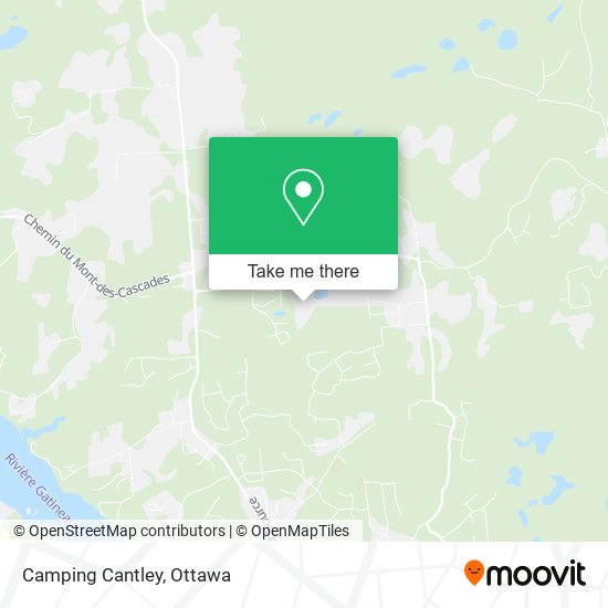 Camping Cantley map