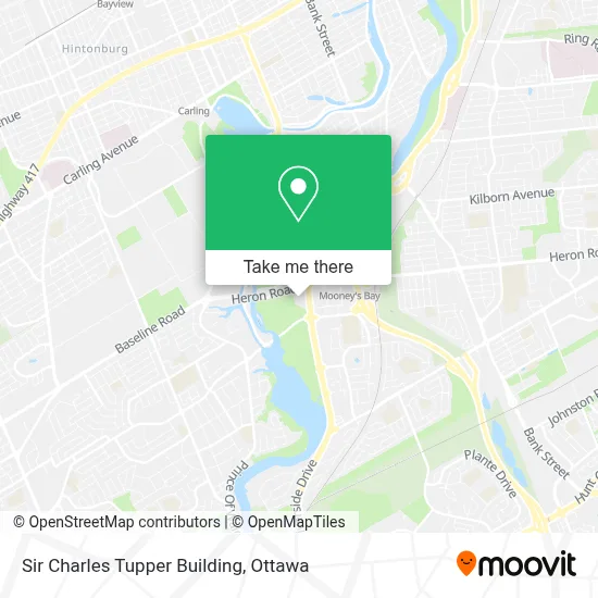 Sir Charles Tupper Building map