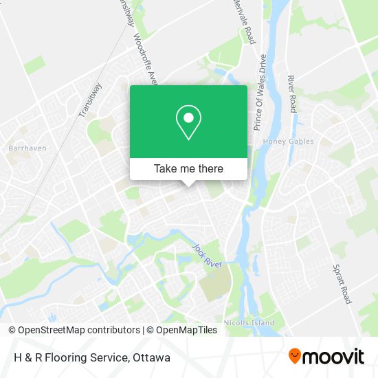 H & R Flooring Service map