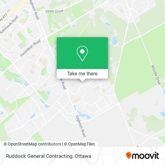 Ruddock General Contracting map