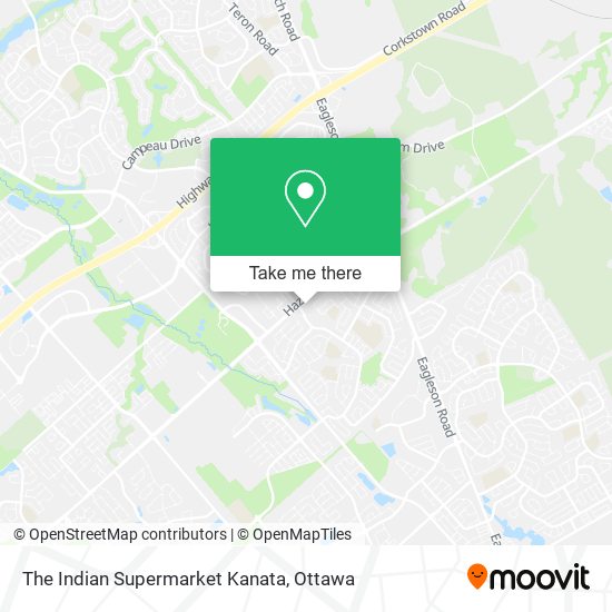 The Indian Supermarket Kanata plan