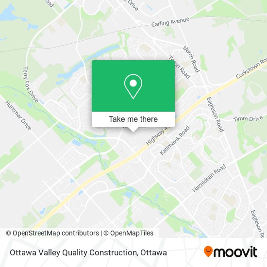 Ottawa Valley Quality Construction map