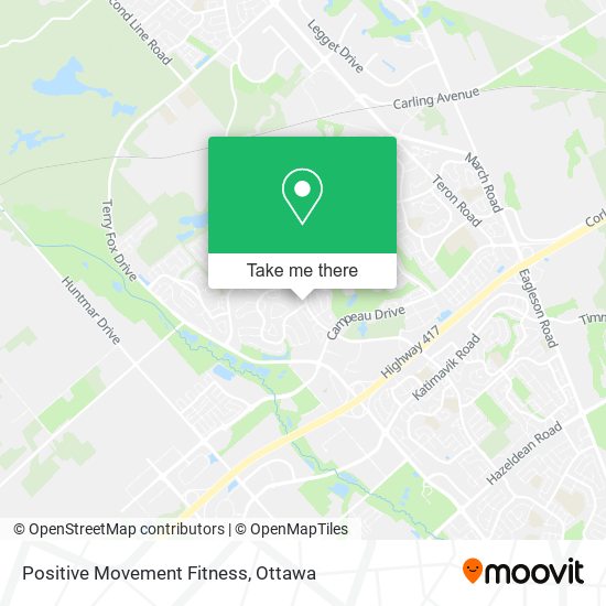 Positive Movement Fitness map