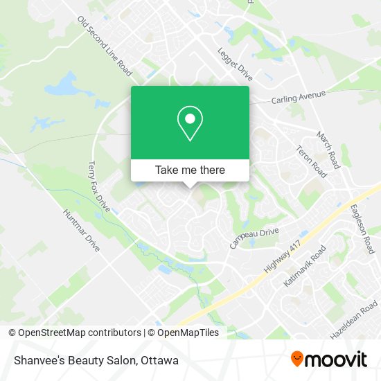 Shanvee's Beauty Salon map