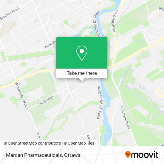 Marcan Pharmaceuticals map