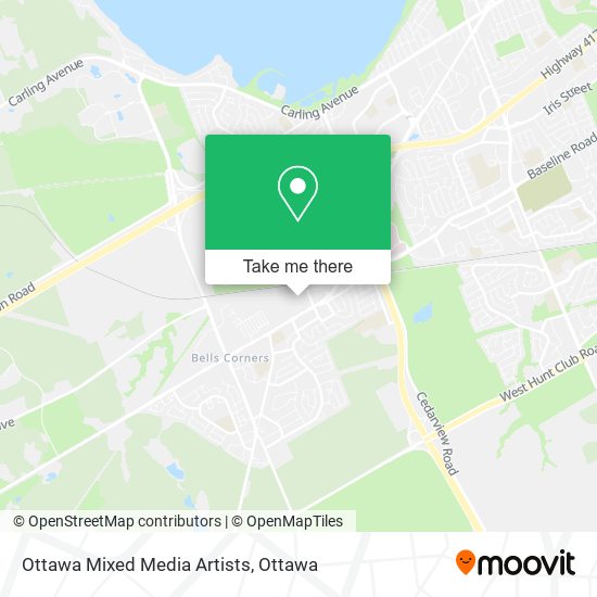 Ottawa Mixed Media Artists map