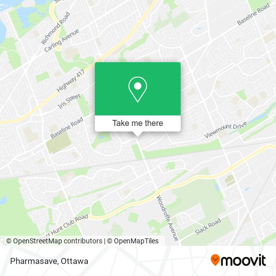 Pharmasave map