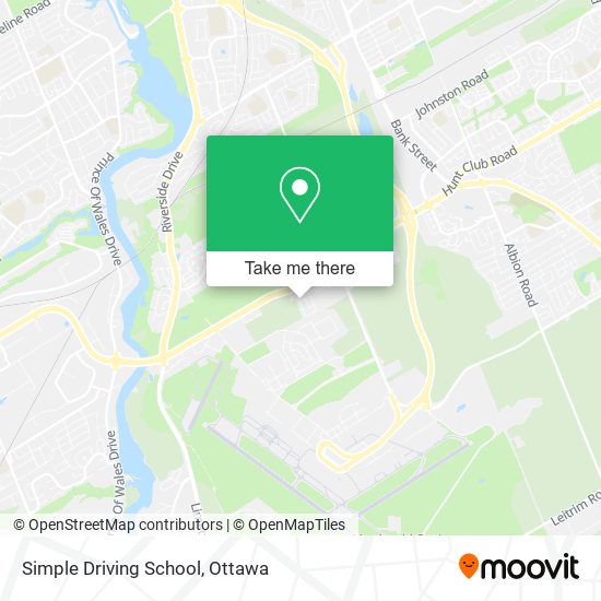 Simple Driving School map