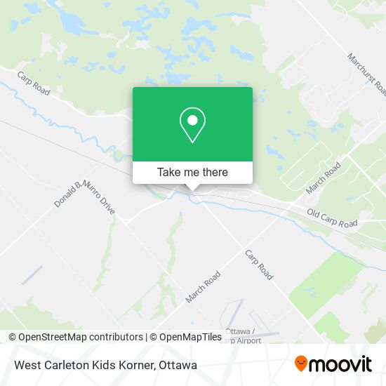 West Carleton Kids Korner map