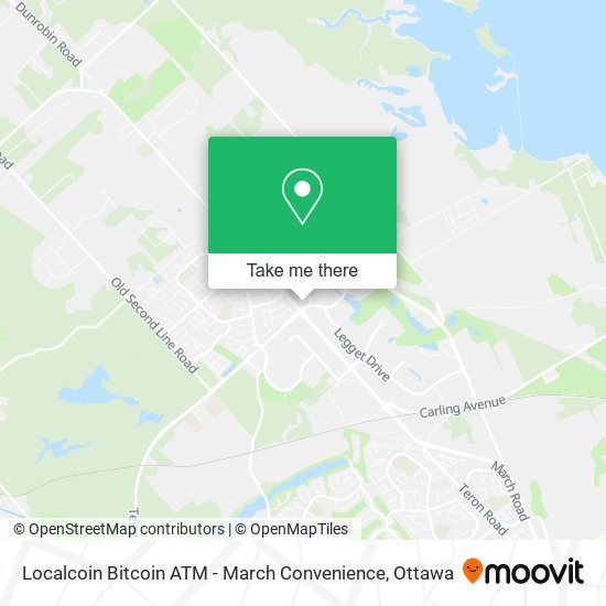 Localcoin Bitcoin ATM - March Convenience map