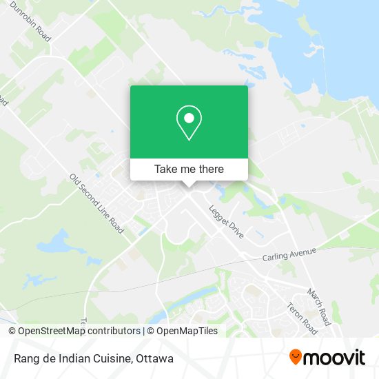 Rang de Indian Cuisine map