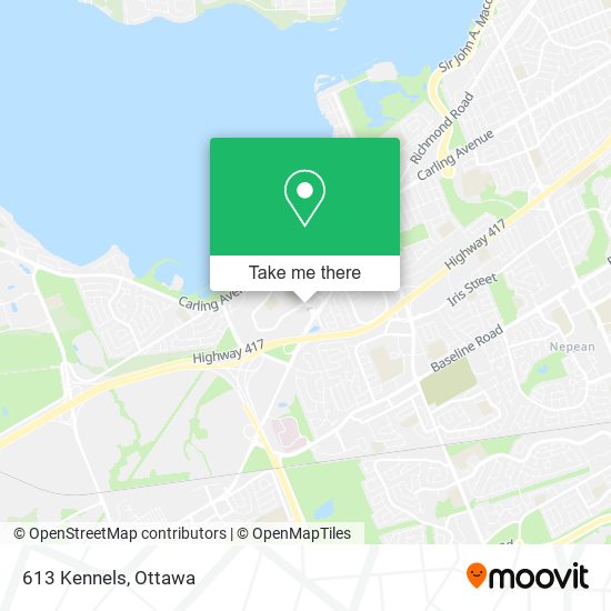 613 Kennels map