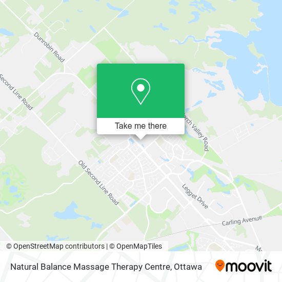 Natural Balance Massage Therapy Centre plan