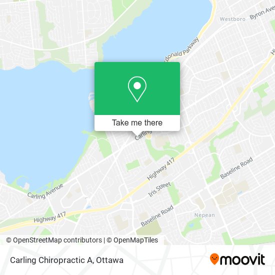 Carling Chiropractic A map