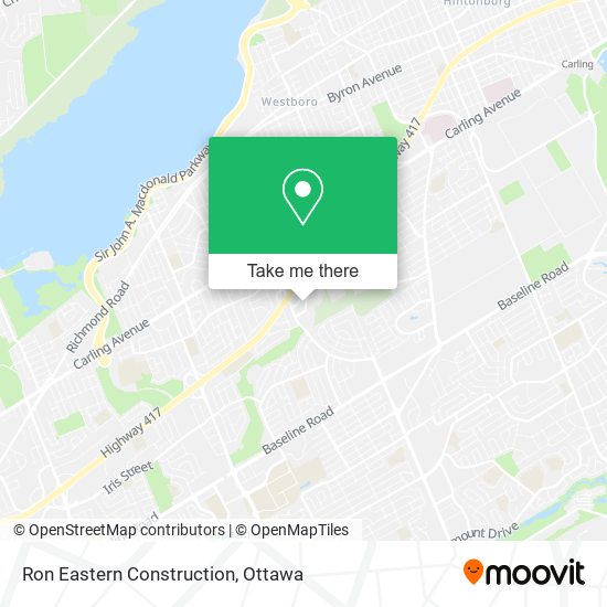 Ron Eastern Construction map