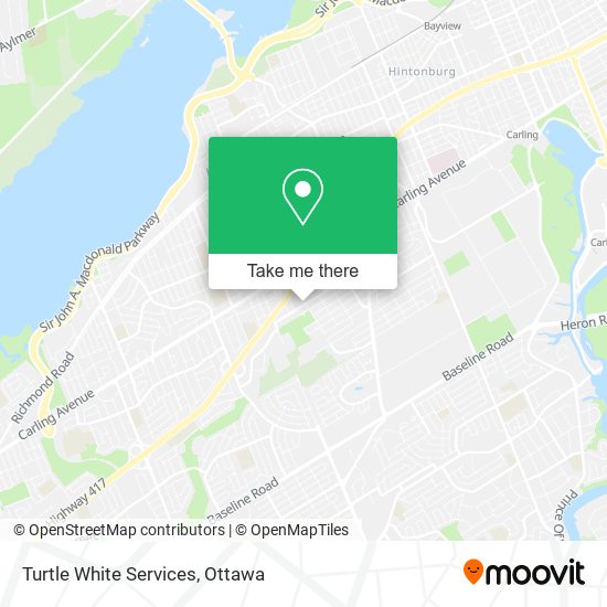 Turtle White Services map