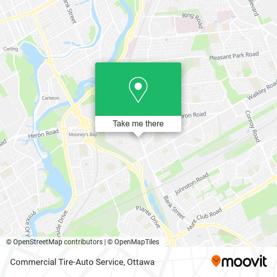 Commercial Tire-Auto Service map
