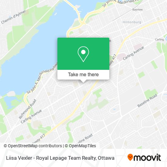 Liisa Vexler - Royal Lepage Team Realty map