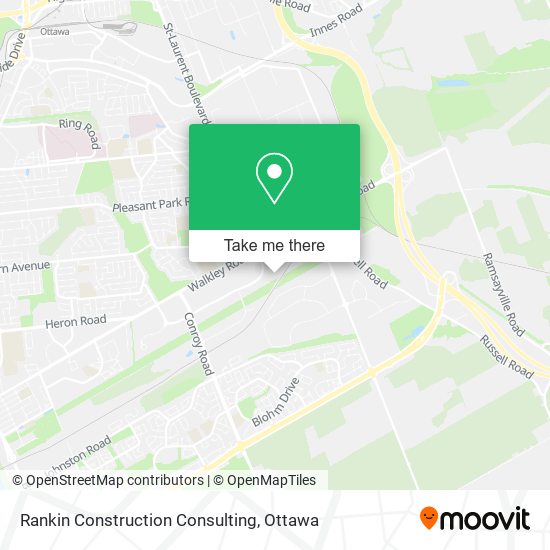 Rankin Construction Consulting map