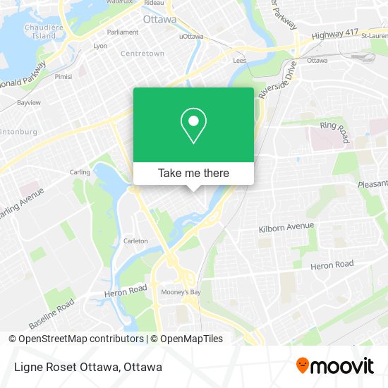 Ligne Roset Ottawa map