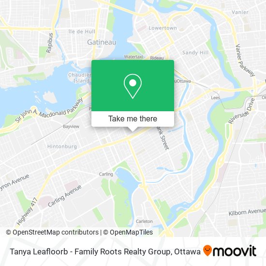 Tanya Leafloorb - Family Roots Realty Group map