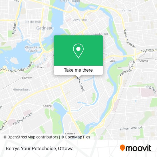 Berrys Your Petschoice map