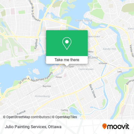 Julio Painting Services map