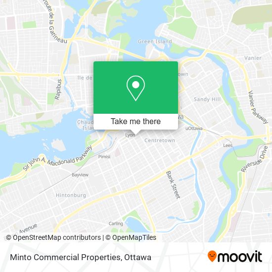 Minto Commercial Properties map