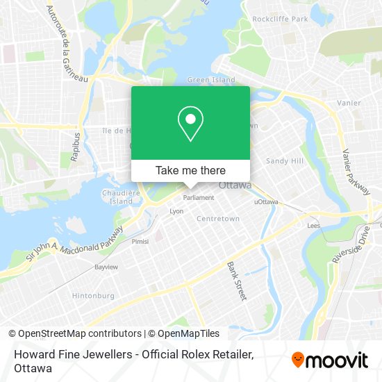 Howard Fine Jewellers - Official Rolex Retailer map