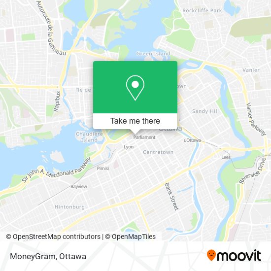 MoneyGram map