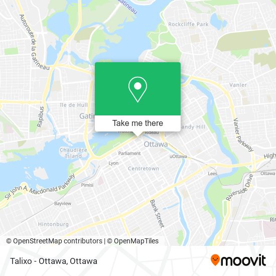 Talixo - Ottawa plan