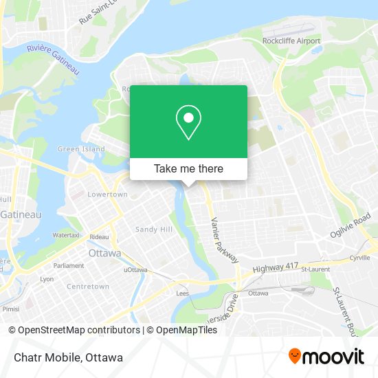 Chatr Mobile map