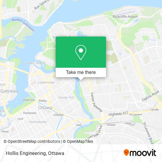 Hollis Engineering map