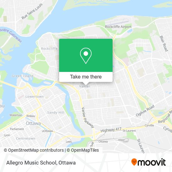 Allegro Music School map