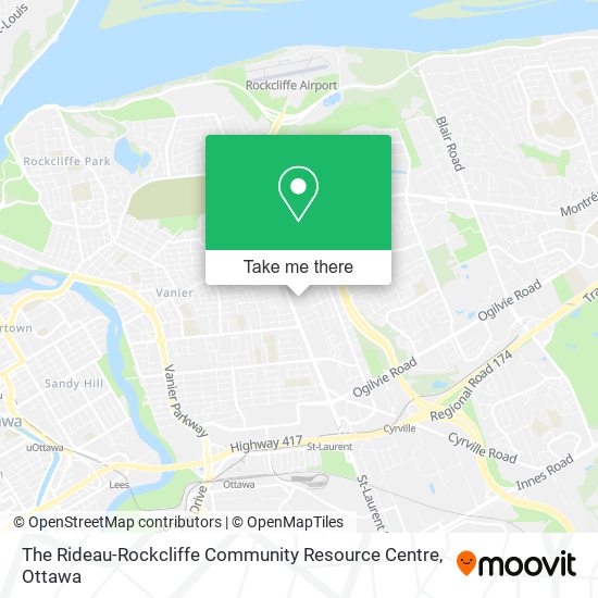 The Rideau-Rockcliffe Community Resource Centre map