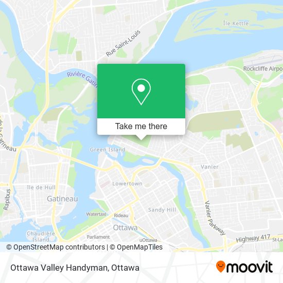 Ottawa Valley Handyman map