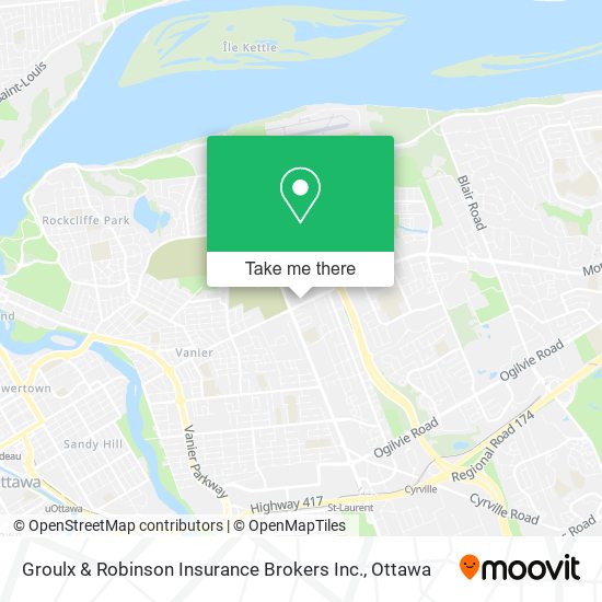Groulx & Robinson Insurance Brokers Inc. map