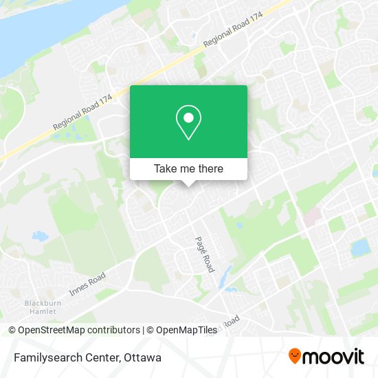 Familysearch Center map