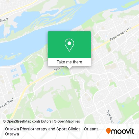 Ottawa Physiotherapy and Sport Clinics - Orleans plan