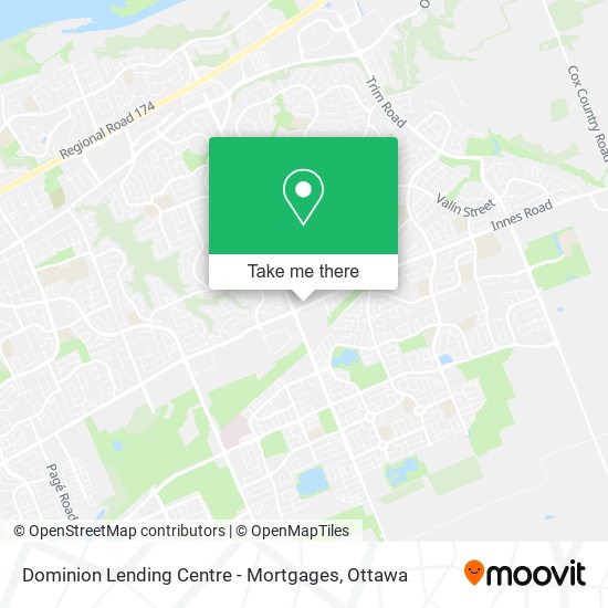 Dominion Lending Centre - Mortgages map