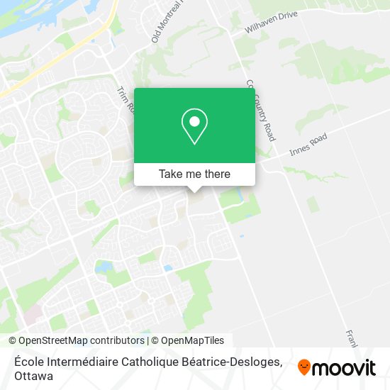 École Intermédiaire Catholique Béatrice-Desloges map