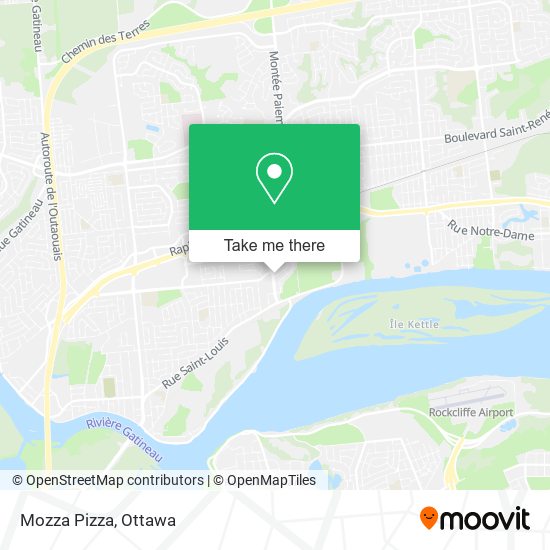 Mozza Pizza map