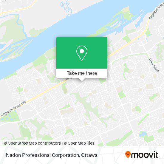 Nadon Professional Corporation map