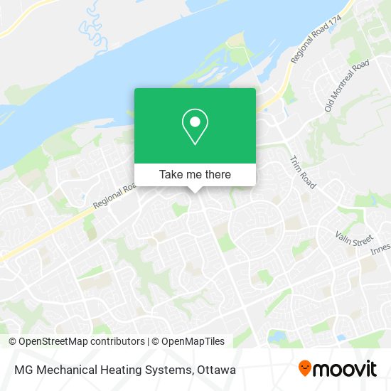 MG Mechanical Heating Systems map