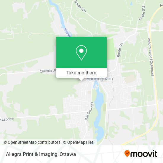 Allegra Print & Imaging map