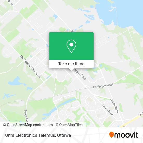Ultra Electronics Telemus map
