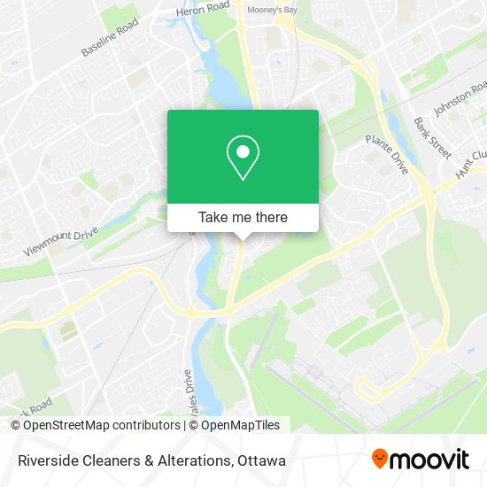 Riverside Cleaners & Alterations plan