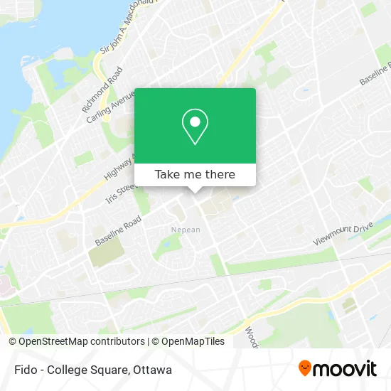 Fido - College Square map