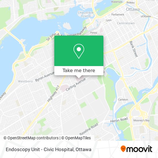 Endoscopy Unit - Civic Hospital plan