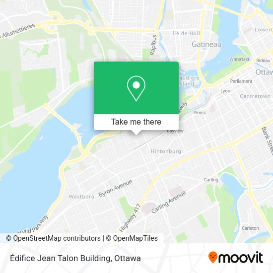 Édifice Jean Talon Building map